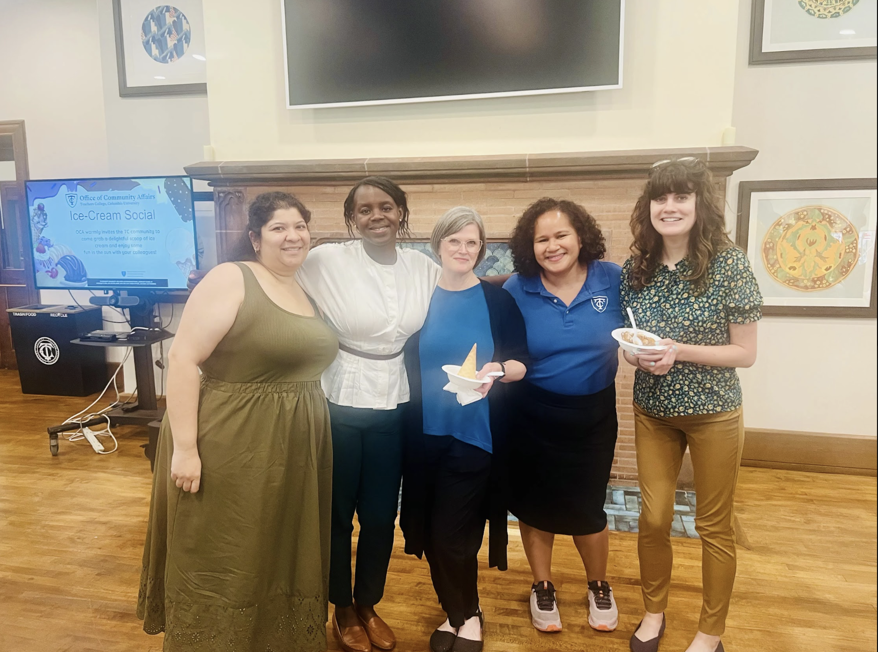 Pictured: TC community members at OCA.